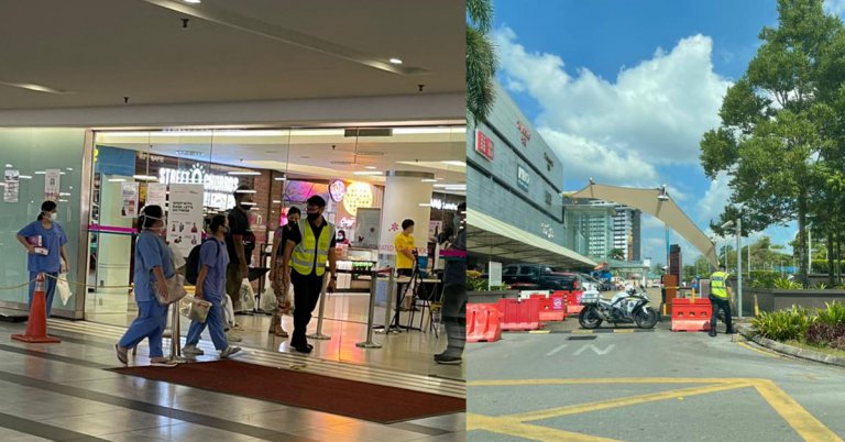 RALAT: Diserbu Tanpa Amaran, Individu Di Pusat Beli Belah The Spring Kuching Diarahkan Jalani Ujian Swab Serta Merta
